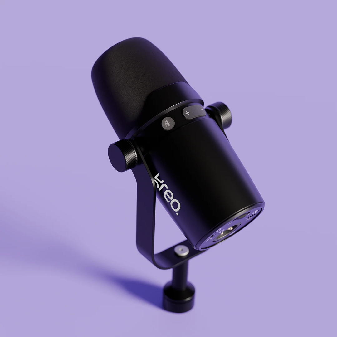 Kast Black Dynamic Microphone