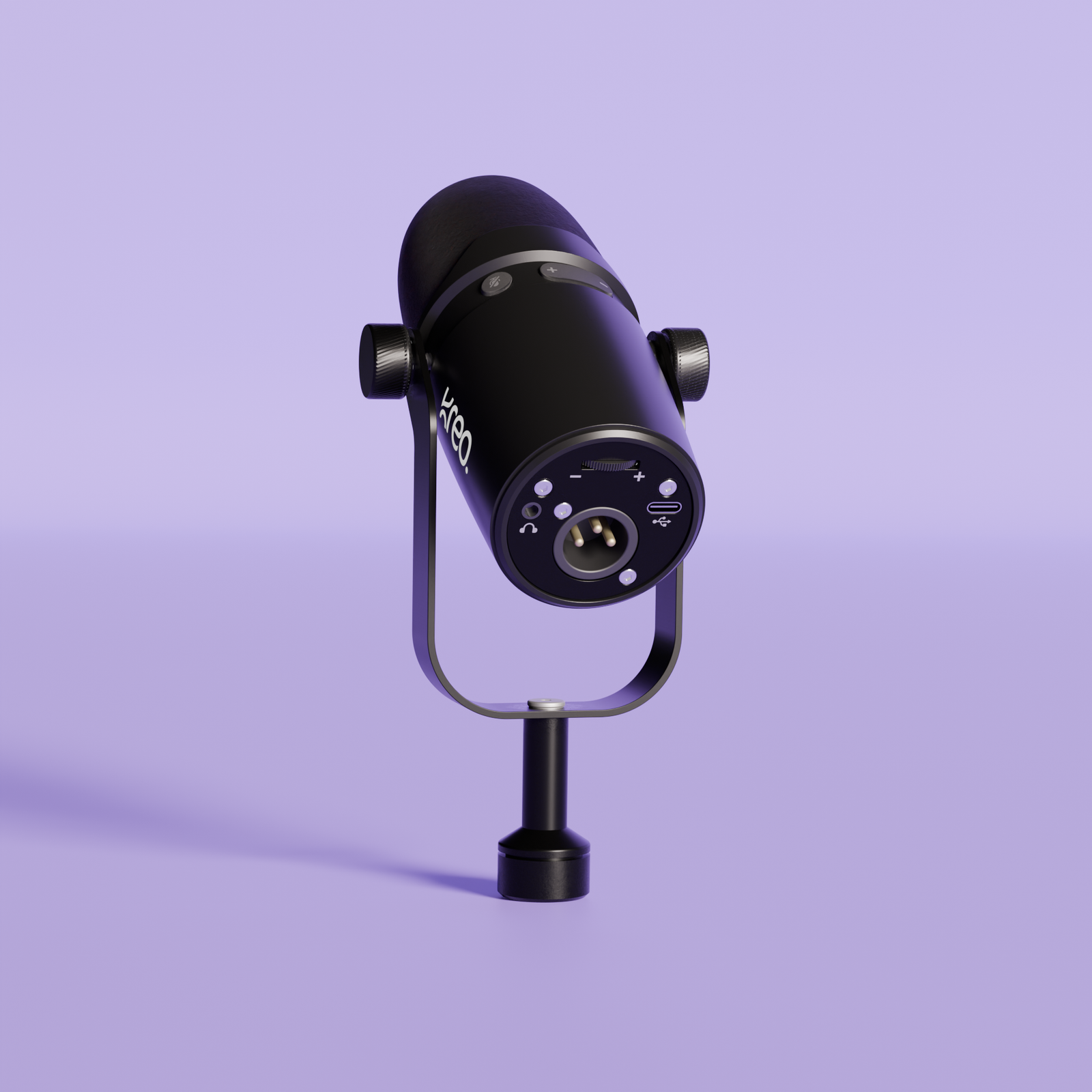 Kast Black Dynamic Microphone Kreo